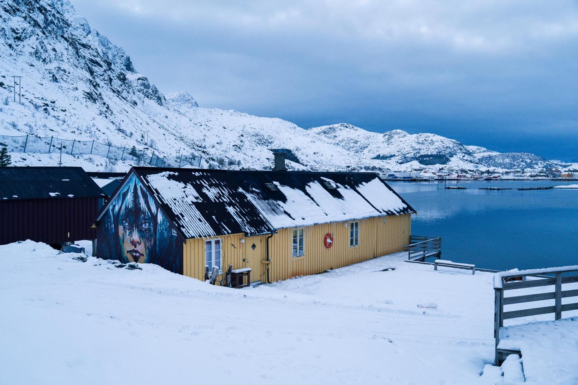 Kraemmervika Rorbuer - Rustic Cabins In Lofoten Баллстад Екстер'єр фото