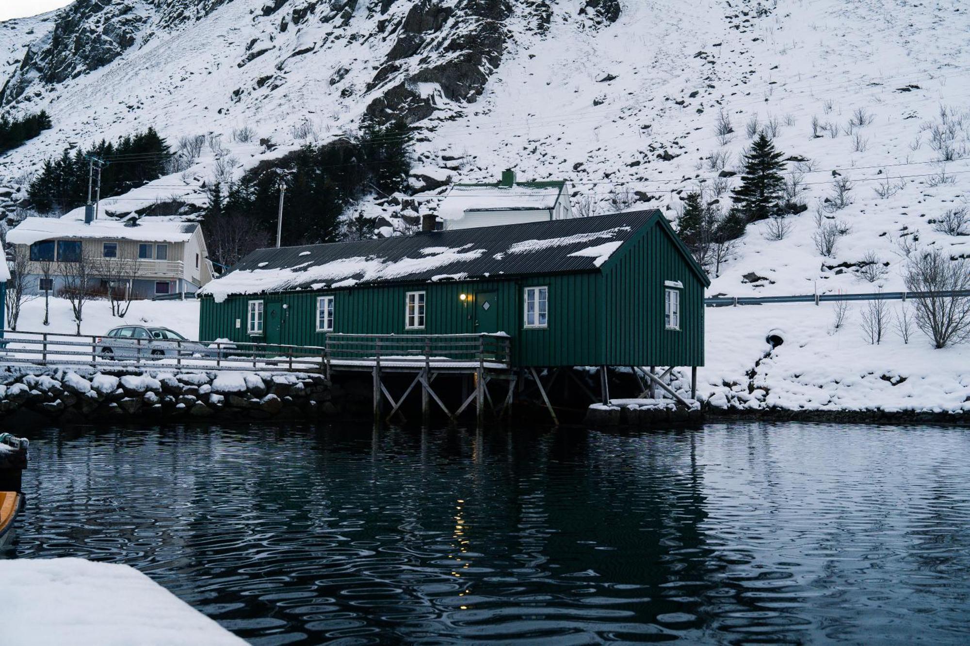Kraemmervika Rorbuer - Rustic Cabins In Lofoten Баллстад Екстер'єр фото