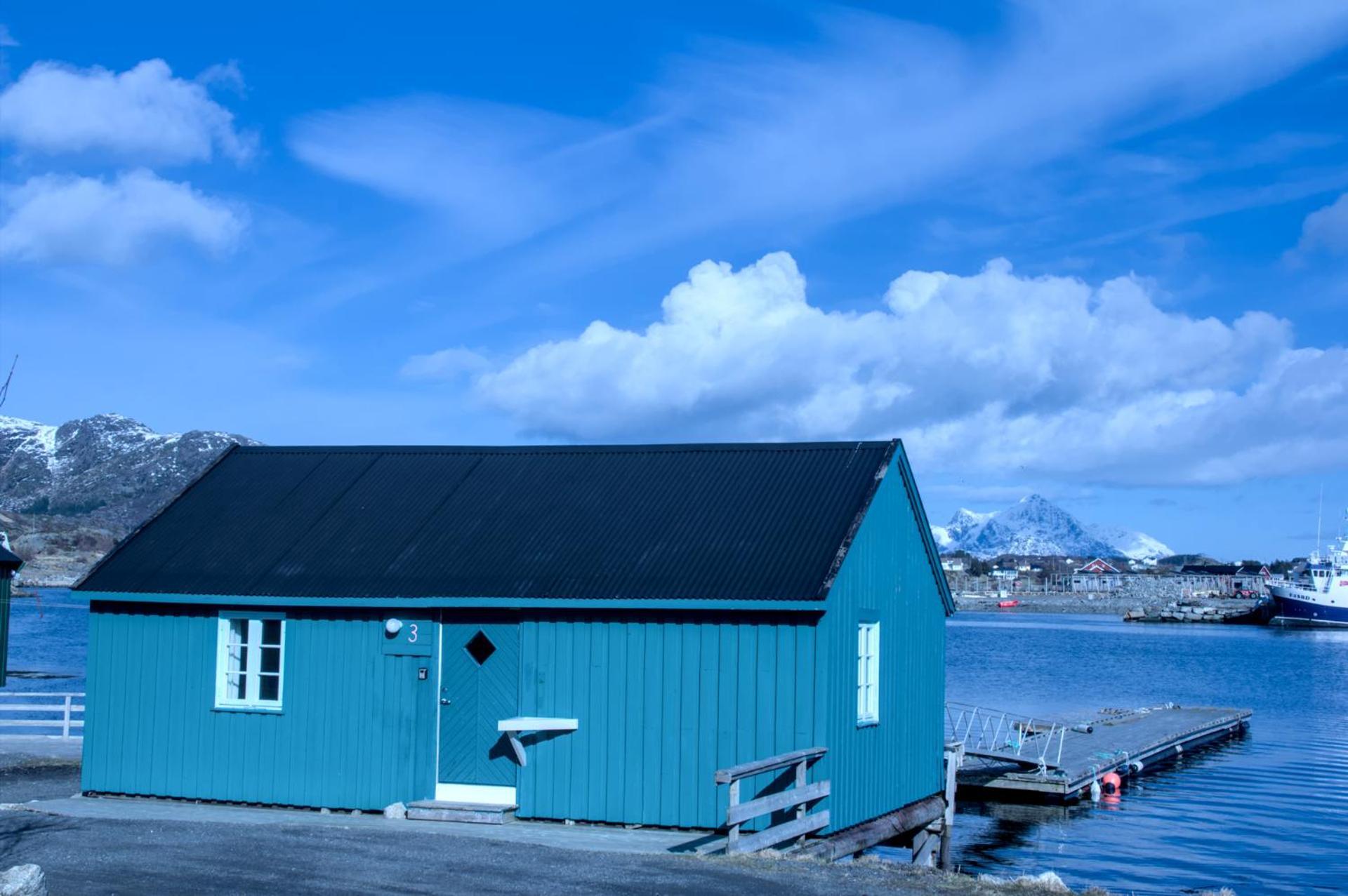 Kraemmervika Rorbuer - Rustic Cabins In Lofoten Баллстад Екстер'єр фото